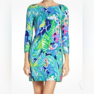 LILLY PULITZER Multi Tropical Print Sophie Dress..Size: Medium
